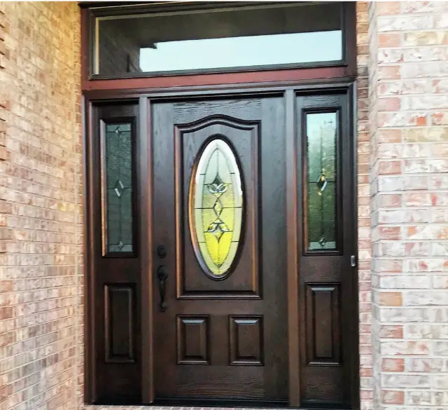 New exterior front door Install Wichita KS Mid Continent Exteriors